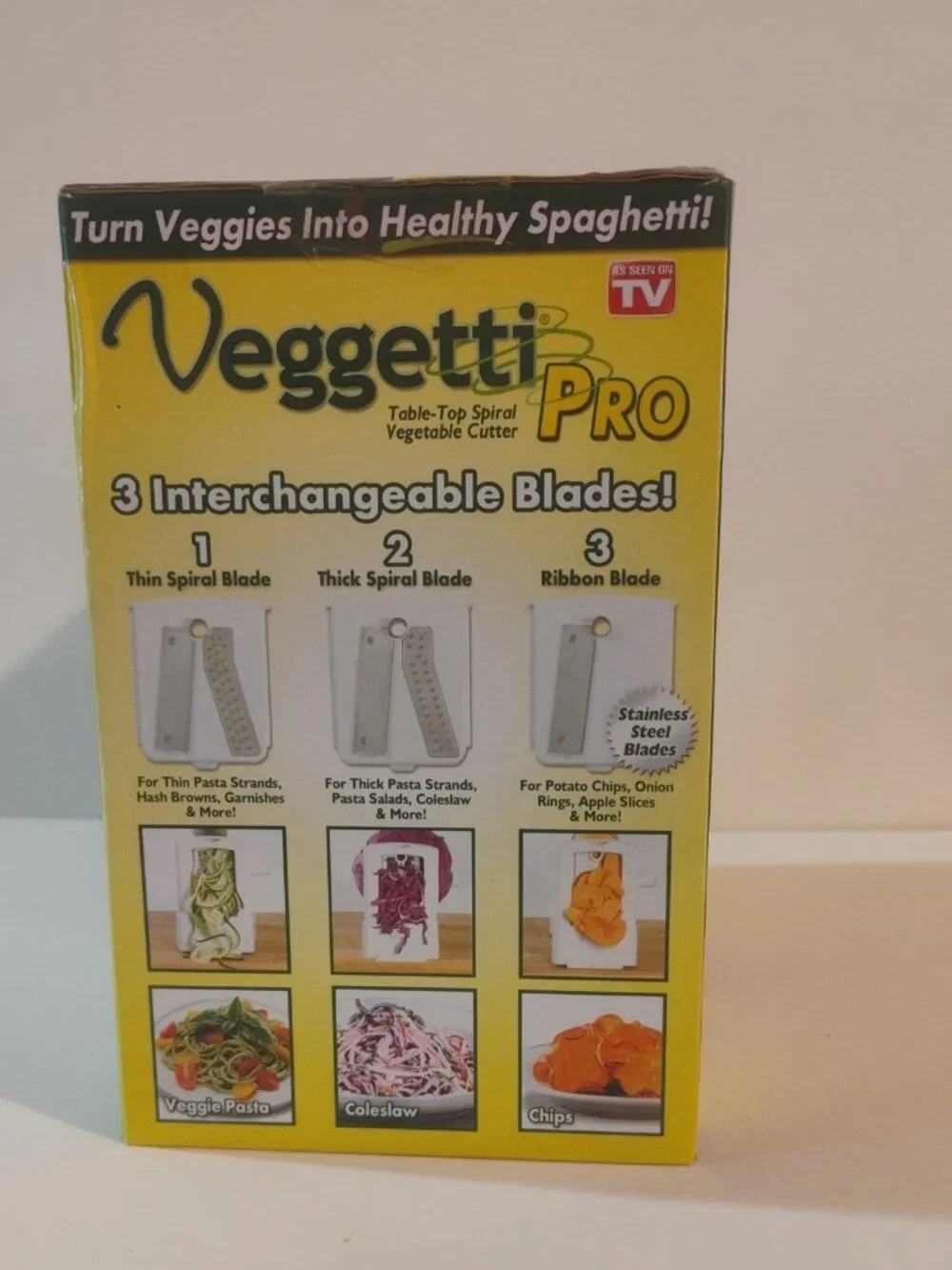 VEGGETTI PRO - Spiralizer Vegetable Slicer Blade Pasta Vegetables Veggie - NEW
